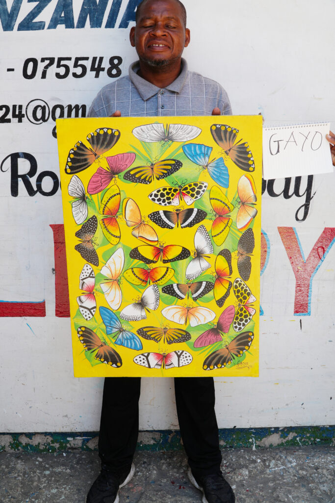 GAYOが描いた作品　蝶
