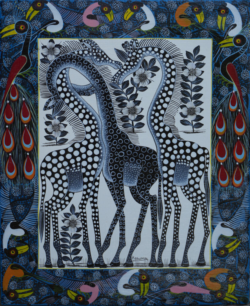 KOLUMBAが描いた作品　麒麟